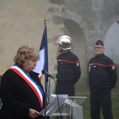 Cérémonie du Souvenir à Bussy en Othe le 11 Novembre 2021