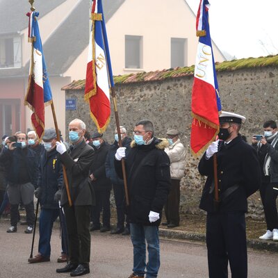 Cérémonie du Souvenir à Bussy en Othe le 11 Novembre 2021