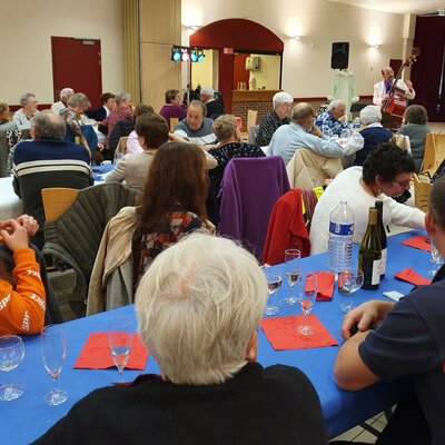 REPAS - ANIMATION et SPECTACLE pour NOS AINES